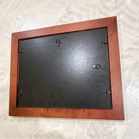 Framed Floral Cat Wall Art - Pressed Dry Flowers Art - Picture 2 of 4